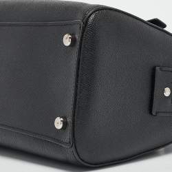 Coach Black Leather Rowan Boston Bag