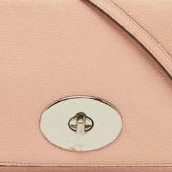 Coach Light Pink Leather Crosstown Flap Shoulder Bag
