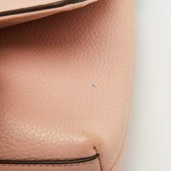 Coach Light Pink Leather Crosstown Flap Shoulder Bag