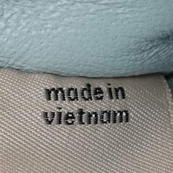 Pre Owned Coach Blue Leather Tabby Pillow 26 Shoulder Bag