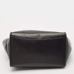 Coach Black Leather Crosby Carryall Tote