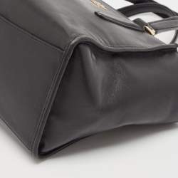Coach Black Leather Crosby Carryall Tote