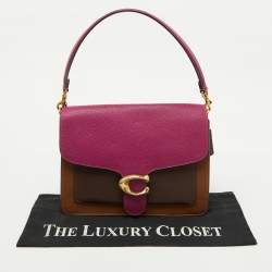 Coach Multicolor Leather Tabby 26 Flap Shoulder Bag