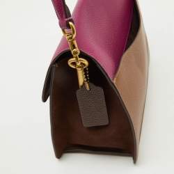 Coach Multicolor Leather Tabby 26 Flap Shoulder Bag