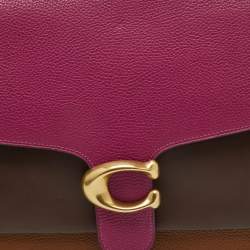 Coach Multicolor Leather Tabby 26 Flap Shoulder Bag