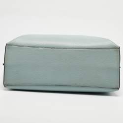 Coach Light Green Leather Molly Shopper Tote
