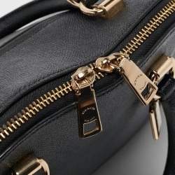 Pre Owned Coach Black Leather Katy Satchel