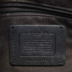 Pre Owned Coach Black Leather Katy Satchel