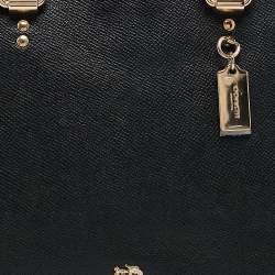 Pre Owned Coach Black Leather Katy Satchel