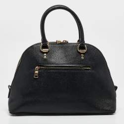Pre Owned Coach Black Leather Katy Satchel