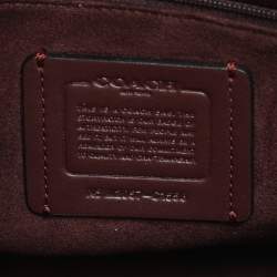 Coach Black Quilted Leather Top Handle Bag