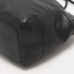 Coach Black Leather Crossbody Bag