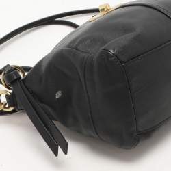 Coach Black Leather Crossbody Bag