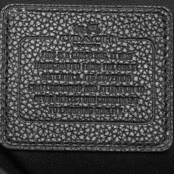 Pre Owned Coach Black Leather Edie Tote