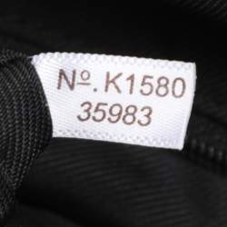 Pre Owned Coach Black Leather Edie Tote