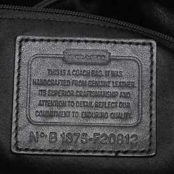 Coach Black Leather Alexandra Tote