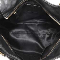 Coach Black Leather Alexandra Tote