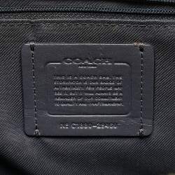 Coach Two Tone Blue Leather and Suede Swagger 27 Carryall Satchel