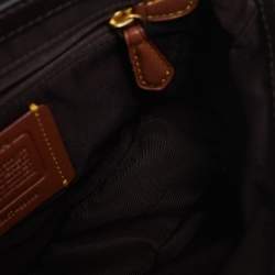 Pre Owned Coach Tricolor Leather Cassie 19 Crossbody Bag