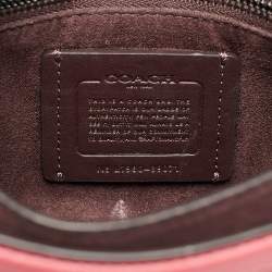 Coach Multicolor Leather and Snakeskin Hutton Shoulder Bag