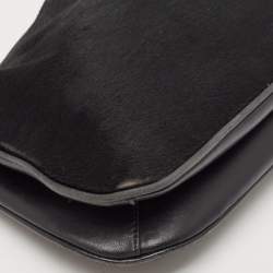 Coach Black Calfhair and Leather Hobo