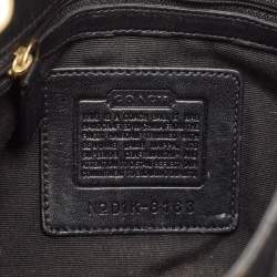 Coach Black Calfhair and Leather Hobo