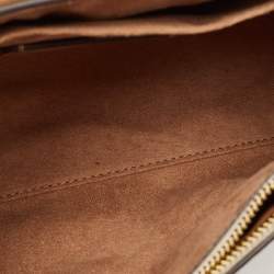 Coach Tricolor Signature Coated Canvas Morgan Top Handle Bag