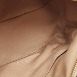 Coach Beige Leather Mini Bennett Satchel