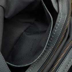 Pre Owned Coach Dark Green Leather Edie 31 Shoulder Bag