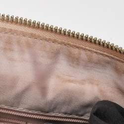 Coach Metallic Beige Leather Kristin Hobo