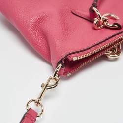 Coach Pink Leather Small Kelsey Satchel