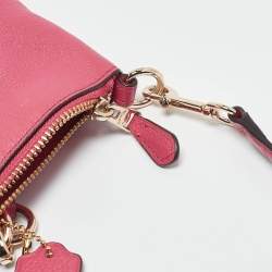 Coach Pink Leather Small Kelsey Satchel