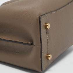 Coach Grey Leather Willow Bucket Bag