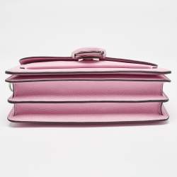 Pre Owned Coach Pink Leather Tabby 26 Shoulder Bag
