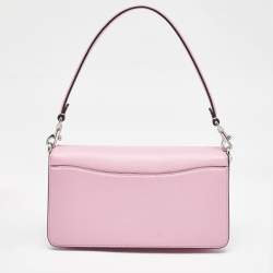 Pre Owned Coach Pink Leather Tabby 26 Shoulder Bag