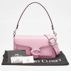 Pre Owned Coach Pink Leather Tabby 26 Shoulder Bag