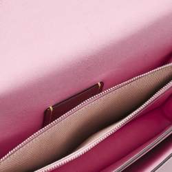 Pre Owned Coach Pink Leather Tabby 26 Shoulder Bag