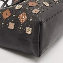 Coach Black Leather Upcrafted Market Tote