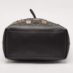 Coach Black Leather Upcrafted Market Tote