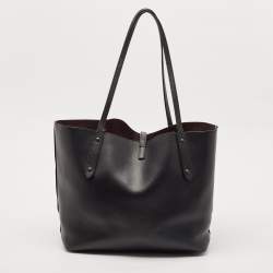 Coach Black Leather Upcrafted Market Tote