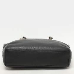 Coach Black Leather Prairie Satchel