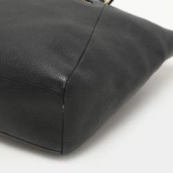 Coach Black Leather Prairie Satchel