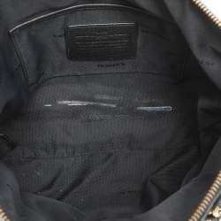 Coach Black Leather Prairie Satchel