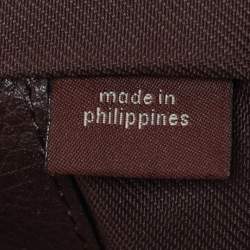 Coach Burgundy Leather Fulton Satchel