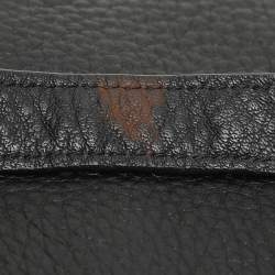 Pre Owned حقيبة كوتش سحاب ثلاثي كاثرين جلد حمراء