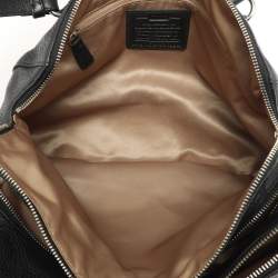 Pre Owned حقيبة كوتش سحاب ثلاثي كاثرين جلد حمراء