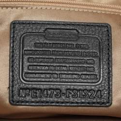 Pre Owned حقيبة كوتش سحاب ثلاثي كاثرين جلد حمراء