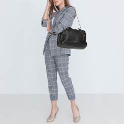 Pre Owned حقيبة كوتش سحاب ثلاثي كاثرين جلد حمراء