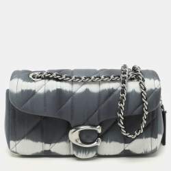 Coach Grey Tie Dye Leather Tabby 20 Shoulder Bag