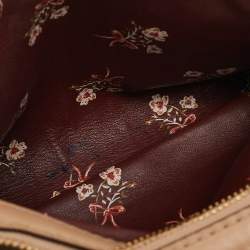 Coach Beige Signature Leather Rogue Tote